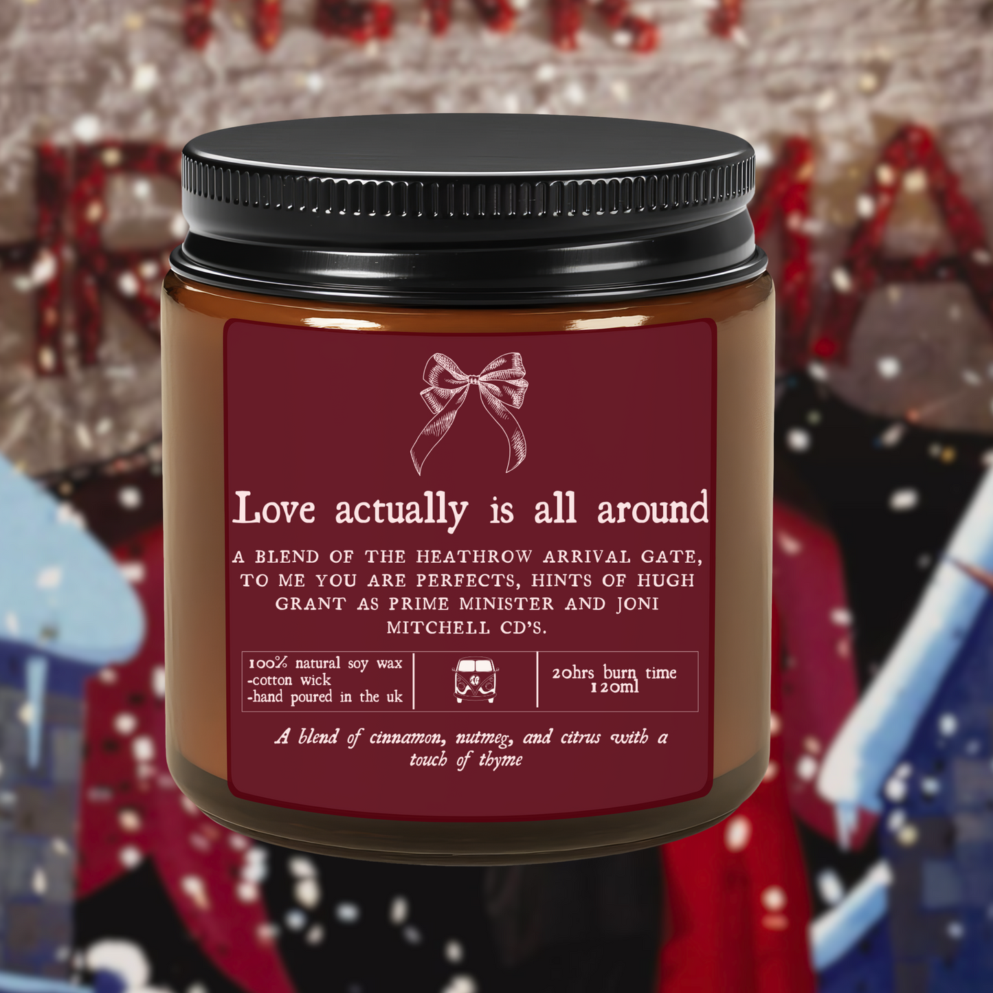 Love Actually Candle