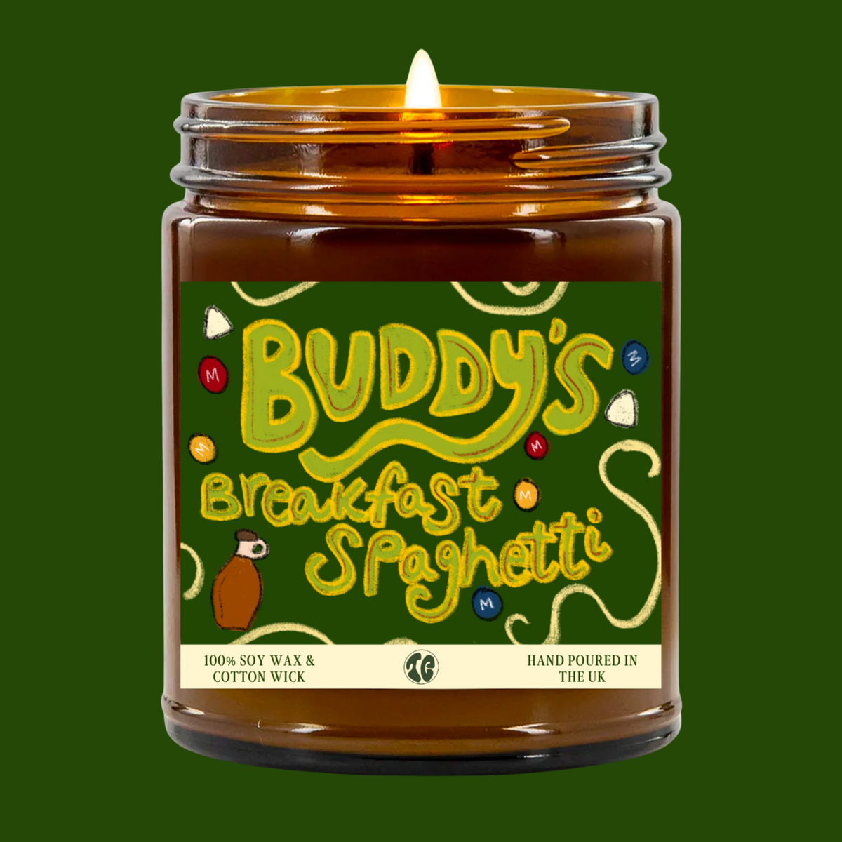 Buddy's Breakfast Spaghetti Candle