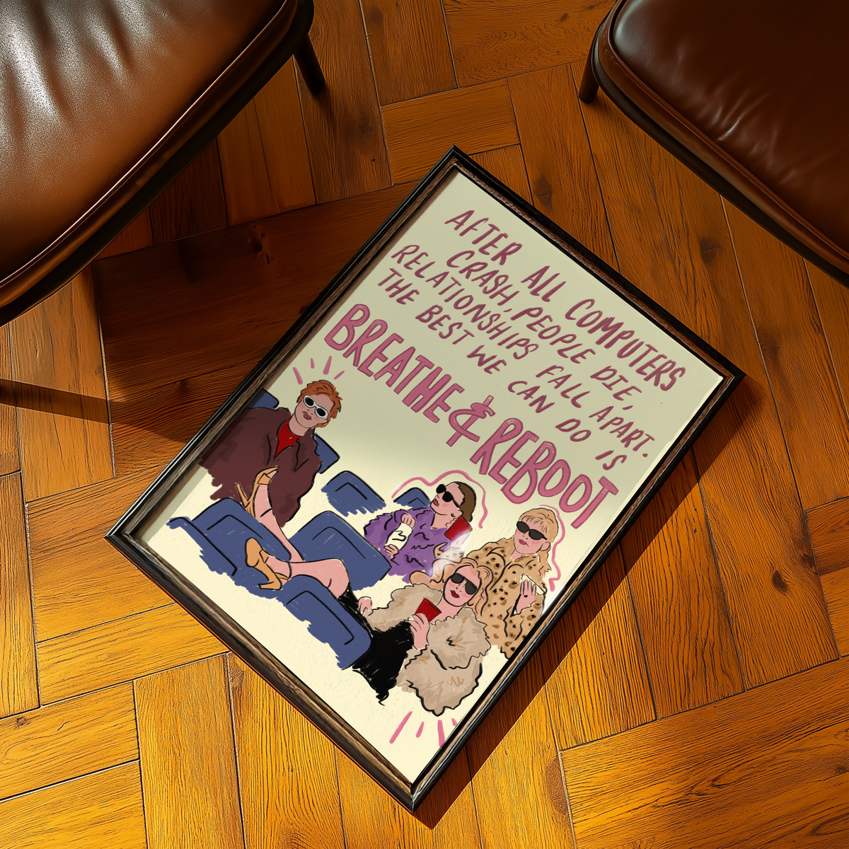 Breathe & Reboot Print