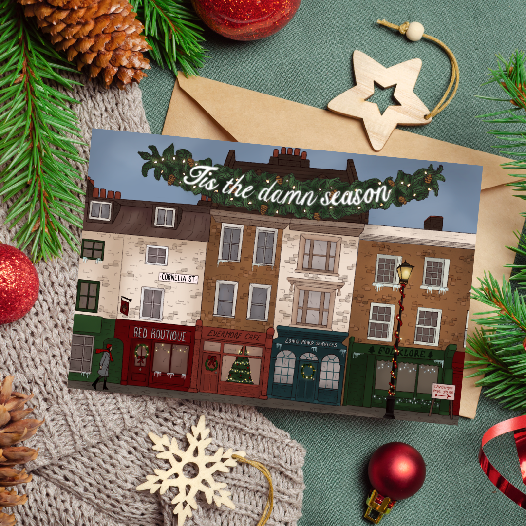 Tis The Damn Season Christmas Card