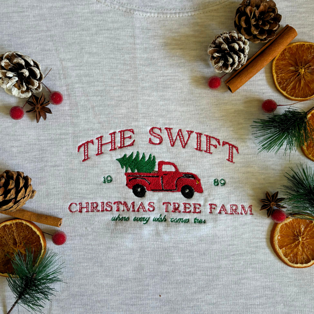 Swift Christmas Tree Farm Sweatshirt