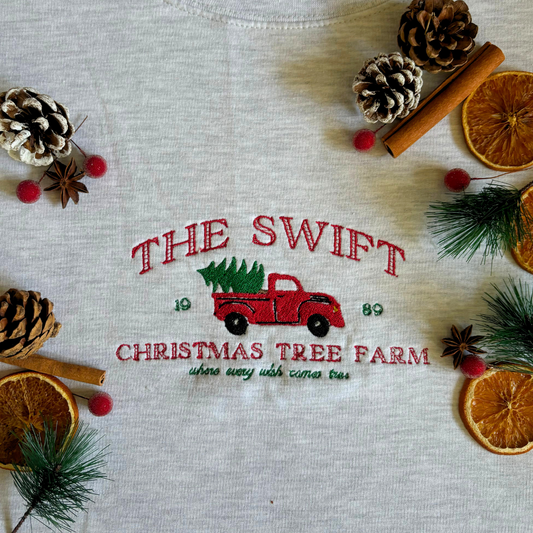 Swift Christmas Tree Farm Sweatshirt