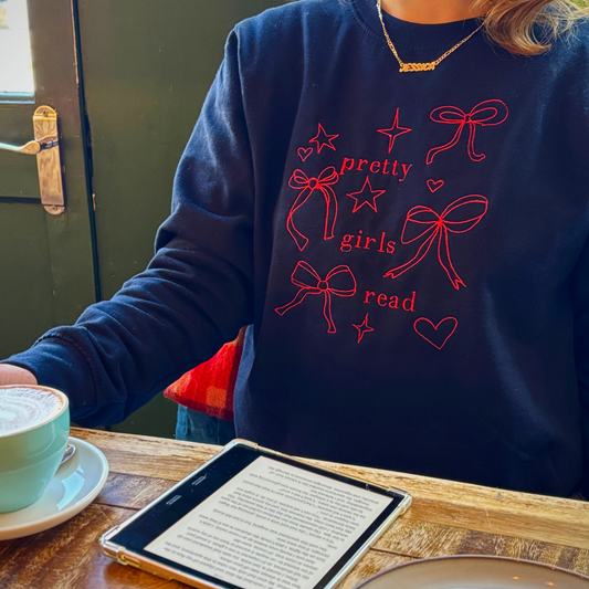 Pretty Girls Read Sweatshirt