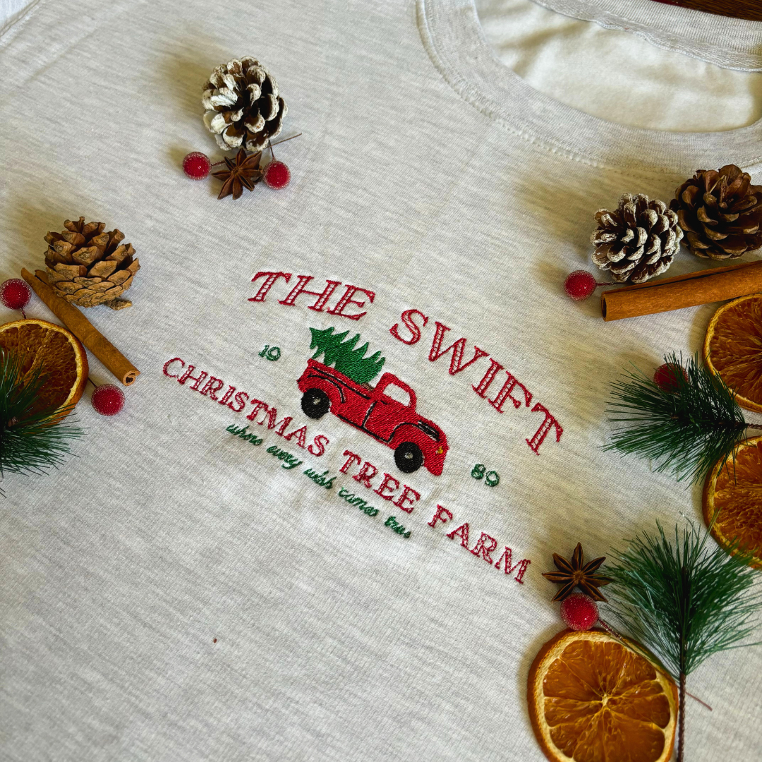 Swift Christmas Tree Farm Sweatshirt