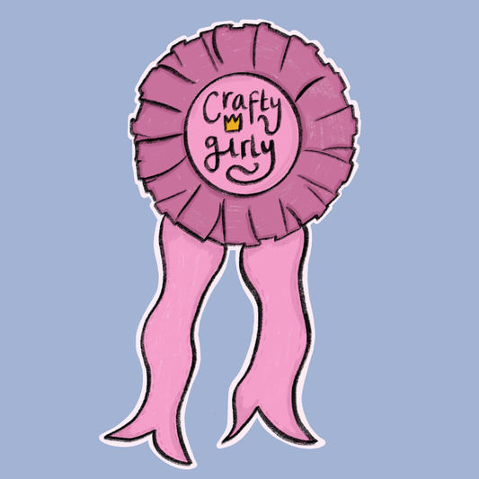 Crafty Girl Sticker