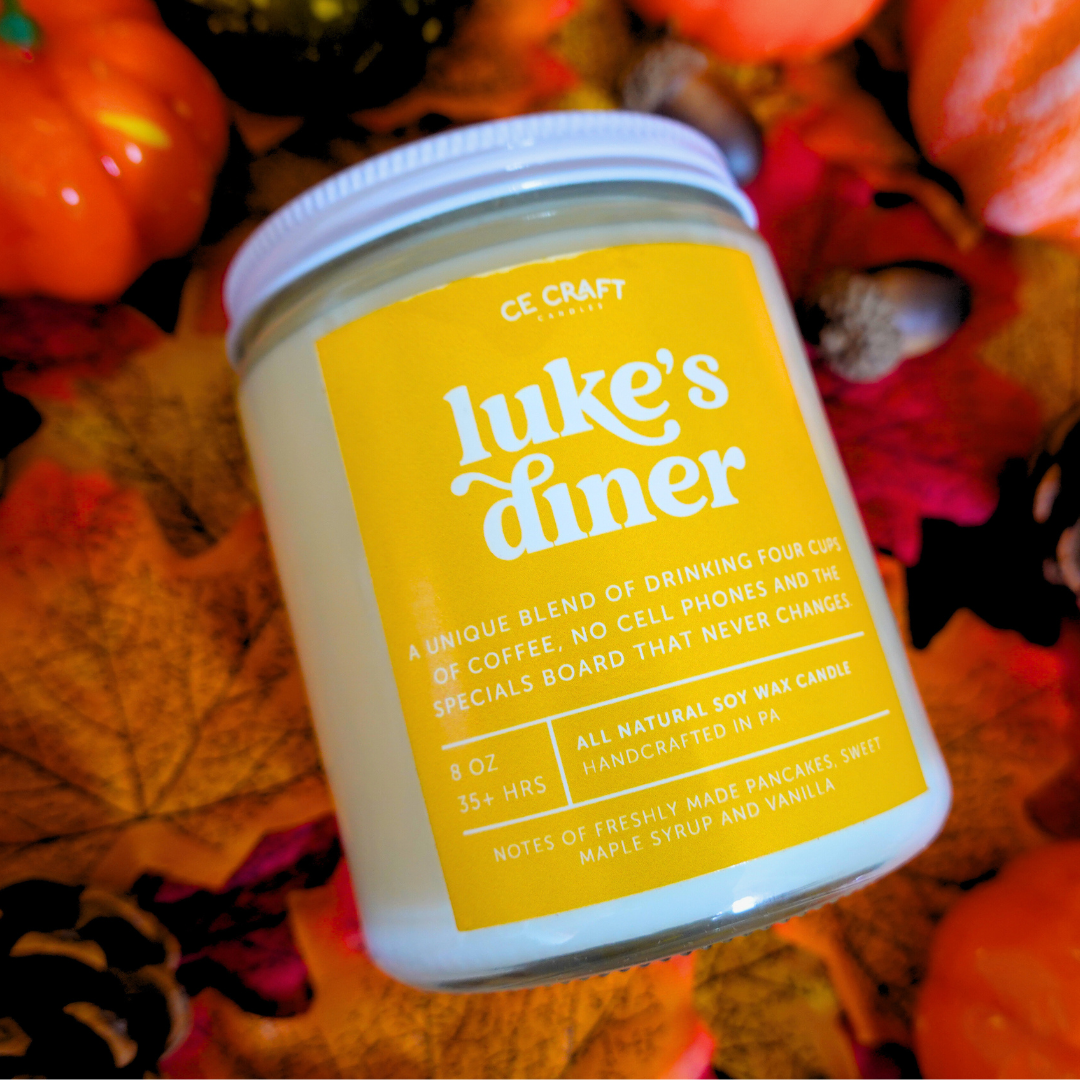 Luke's Diner Candle