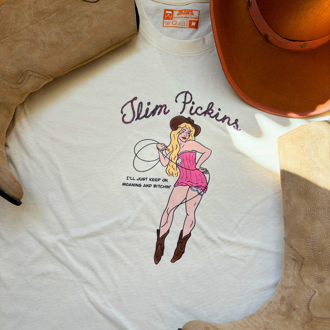 Slim Pickins Tee & Sweatshirt