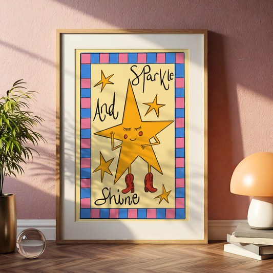 Sparkle & Shine Print