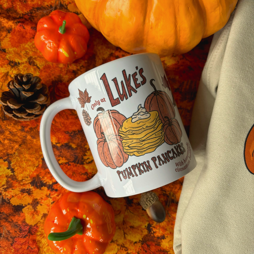 Lukes Pancakes Sweatshirt & Mug