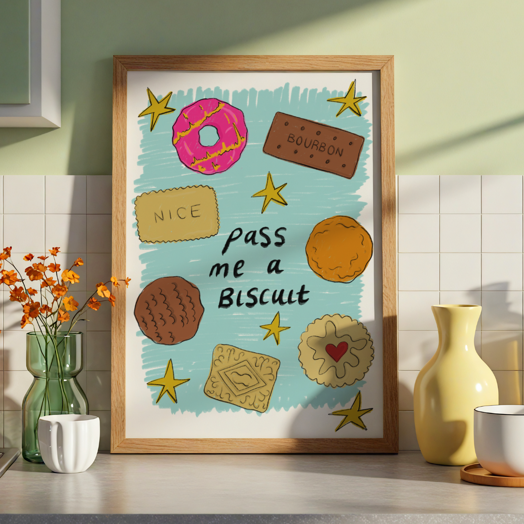 Pass me a Biscuit Print