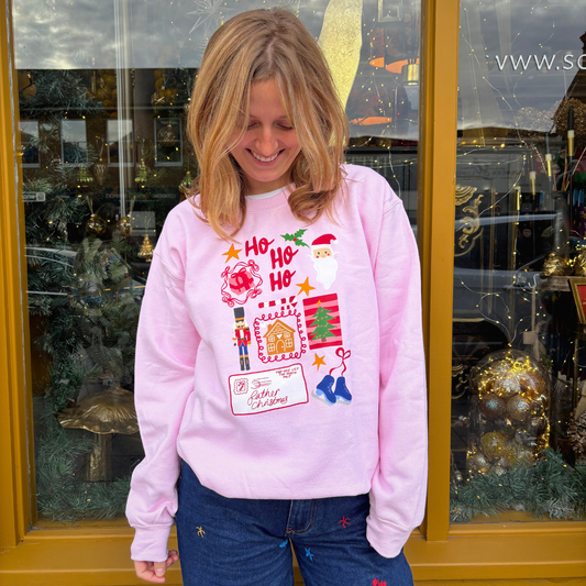 Pink Christmas Jumper