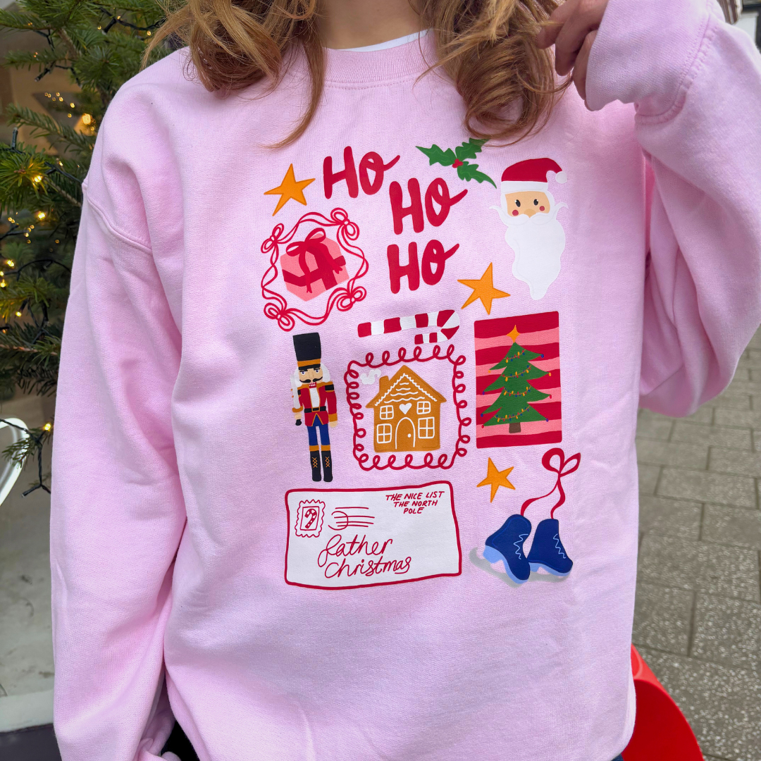 Pink Christmas Jumper