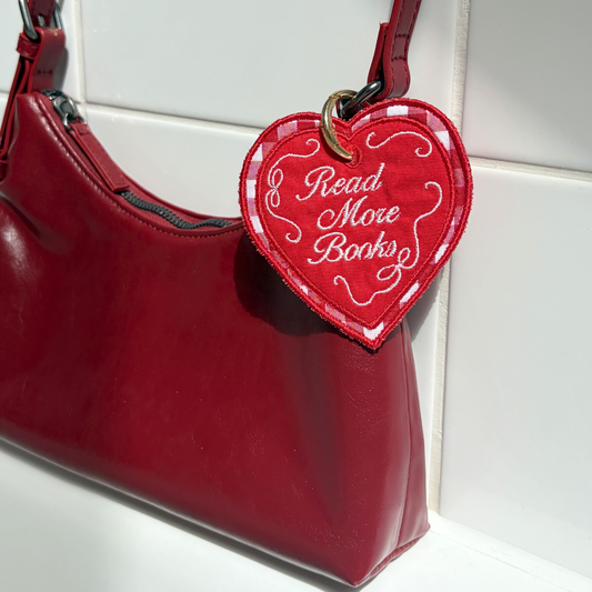 Read More Books Bag Charm