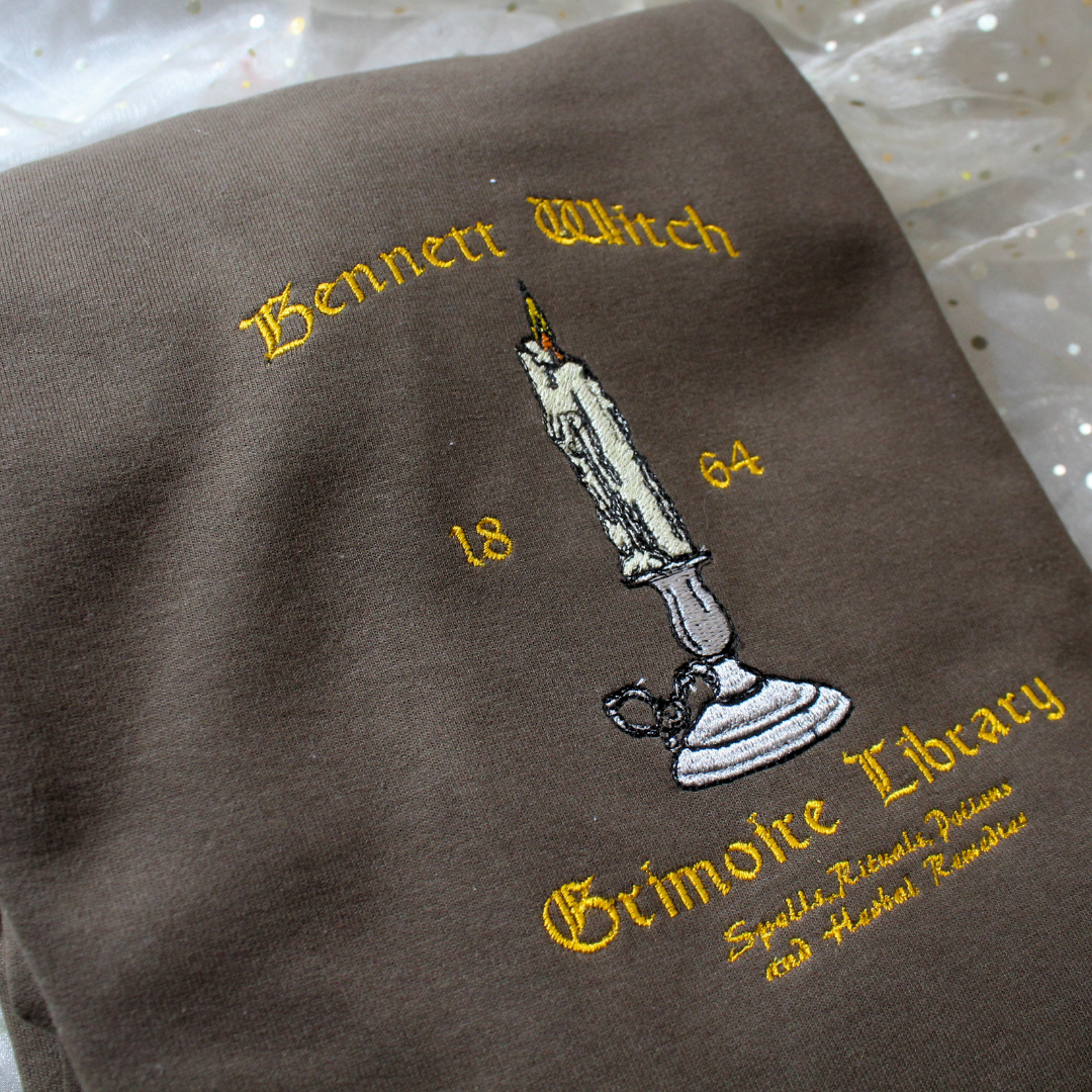 Bennett Witch Grimoire Library Sweatshirt