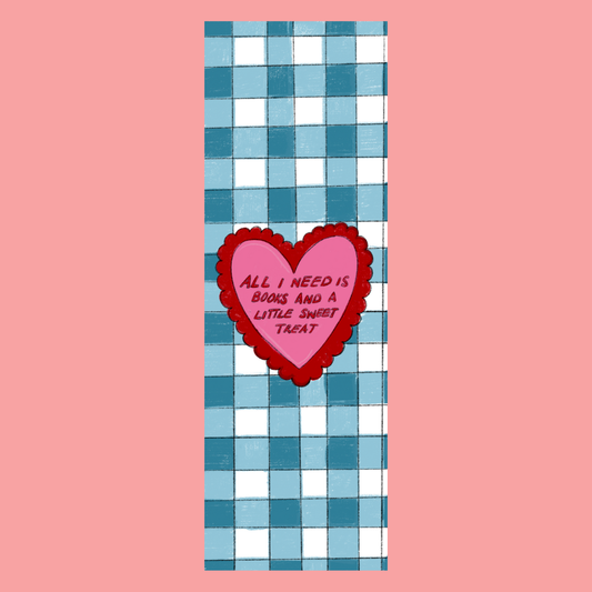 Books & a Sweet Treat Bookmark