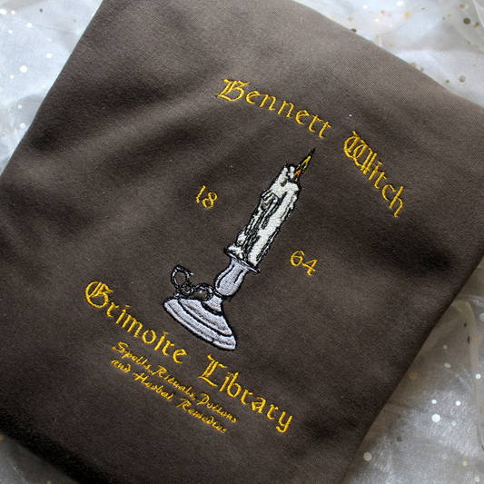 Bennett Witch Grimoire Library Sweatshirt