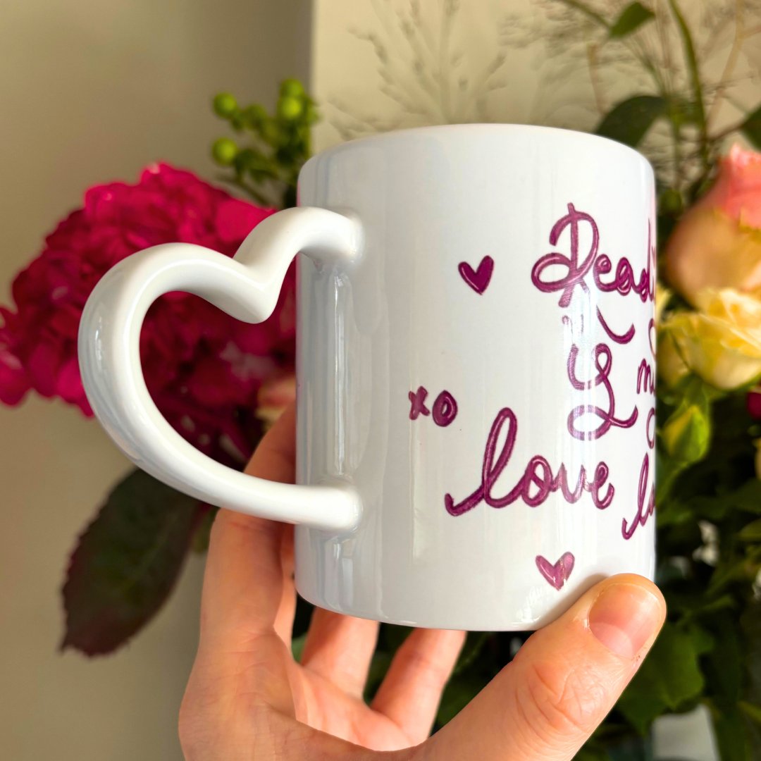 Reading is my love language Mug