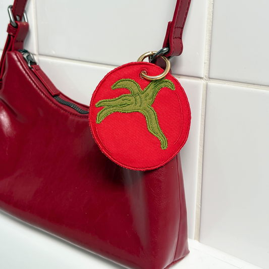 Tomato Bag Charm