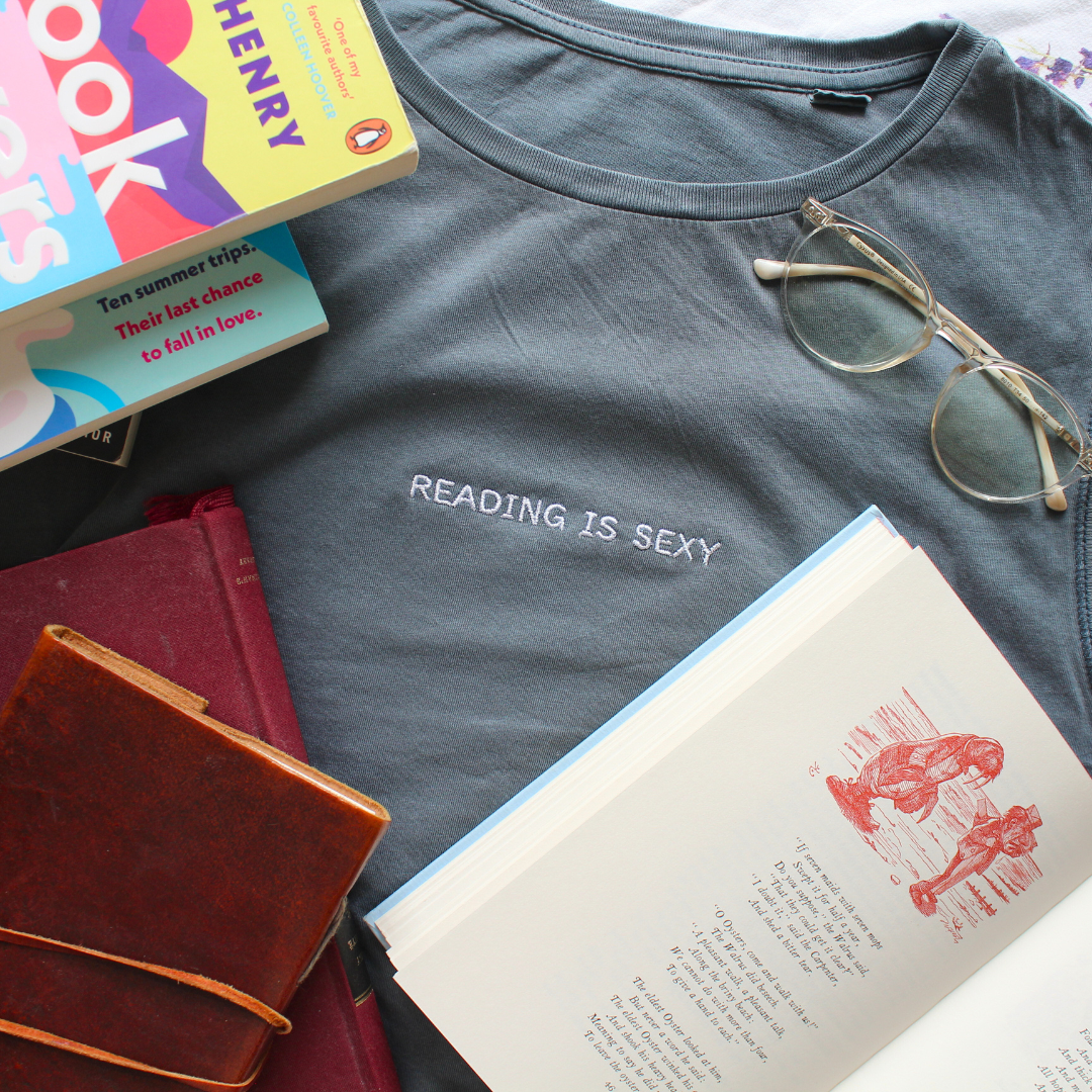 Reading is Sexy Cropped Tank Top