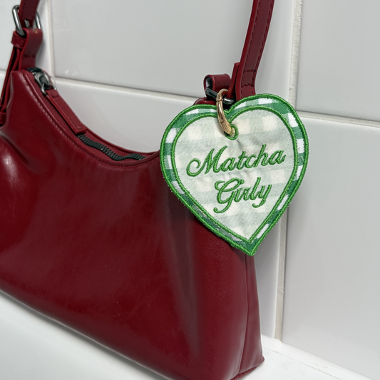 Matcha Girly Bag Charm