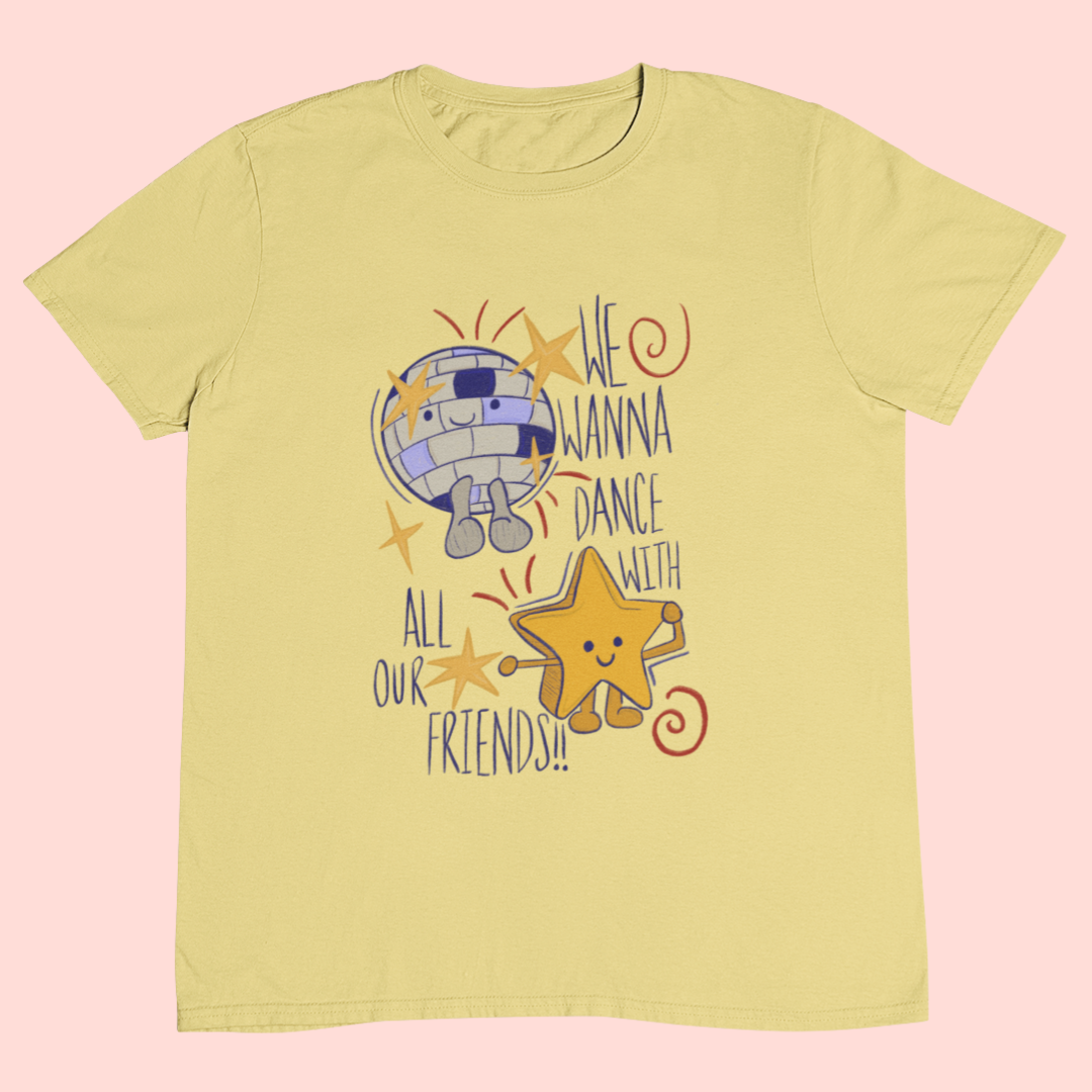 Dance with Friends Tee (3 Colour options)