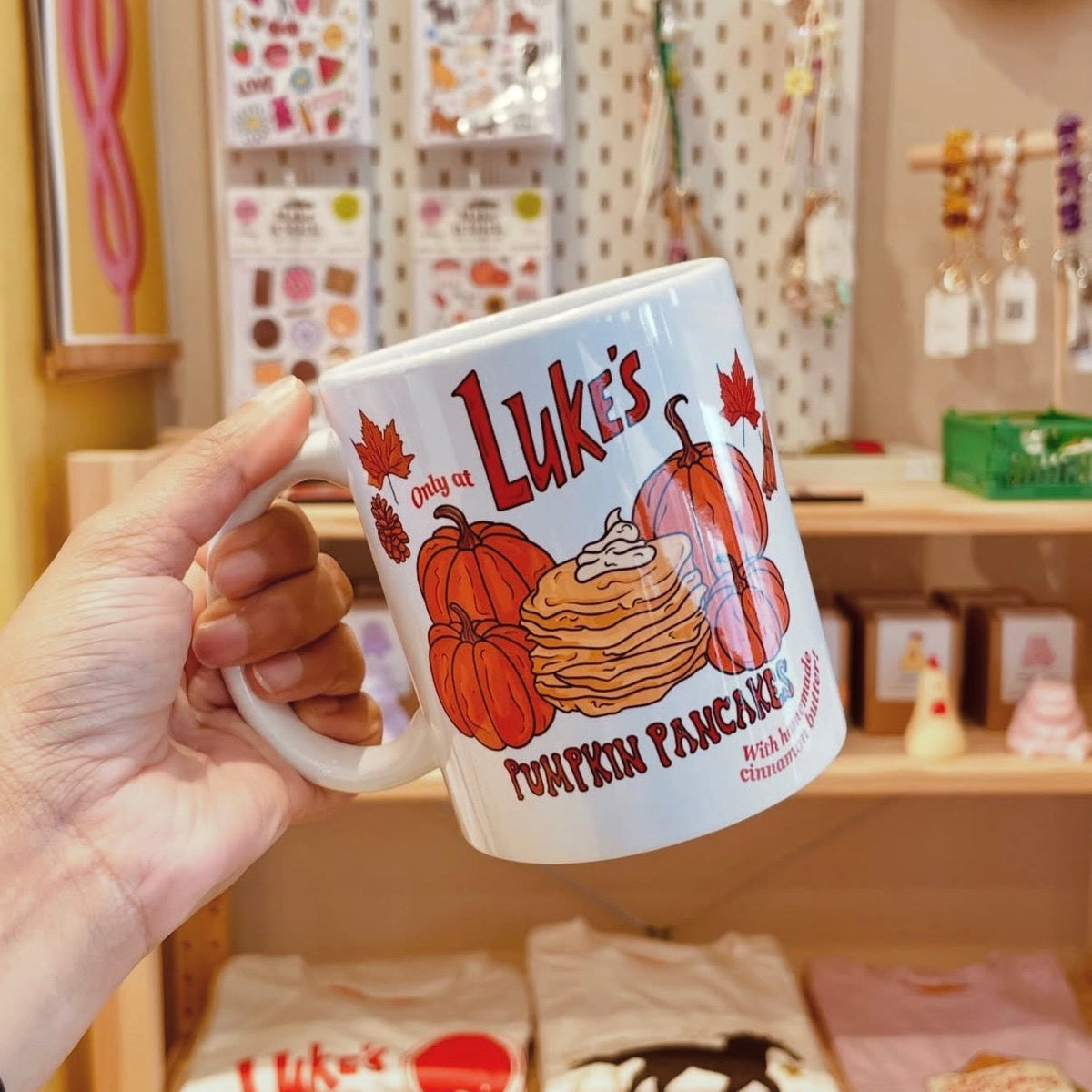 Lukes Pancakes Sweatshirt & Mug