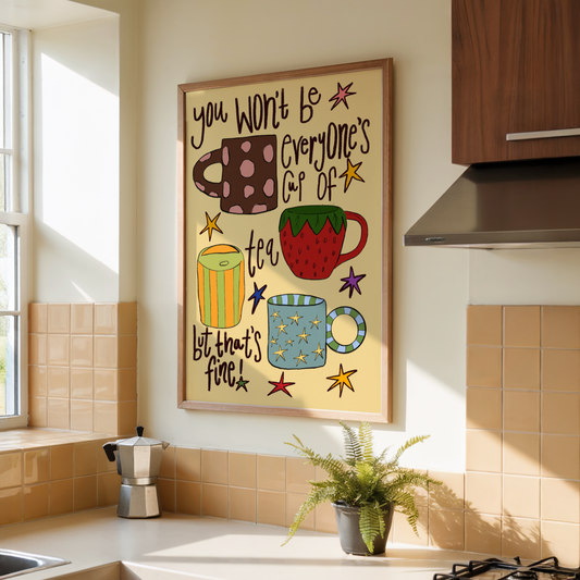 Not Everyone's Cuppa Print