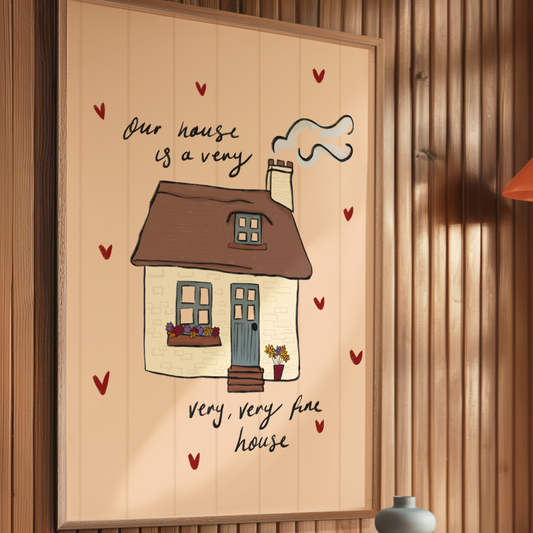 Our House Print